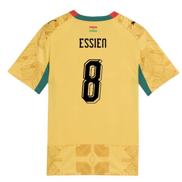 2026-2027 Ghana Away Shirt (Kids) (Essien 8)-SoccerKits Hub | Buy Soccer Jerseys Online